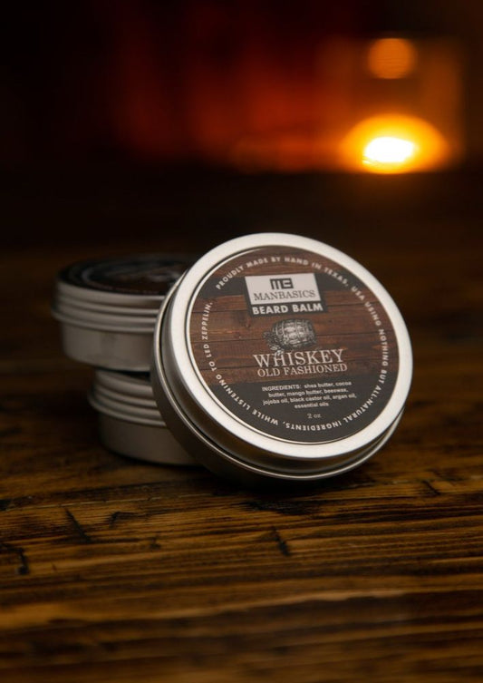 All Natural Beard Balm - Whiskey Old Fashioned Blend