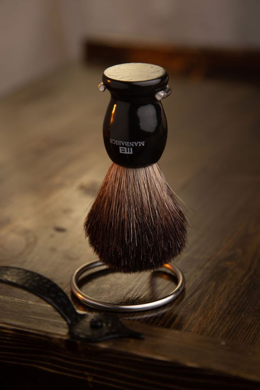 Badger Hair Shaving Brush from ManBasics